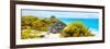 ¡Viva Mexico! Panoramic Collection - Caribbean Coastline in Tulum VIII-Philippe Hugonnard-Framed Photographic Print