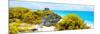 ¡Viva Mexico! Panoramic Collection - Caribbean Coastline in Tulum VIII-Philippe Hugonnard-Mounted Photographic Print