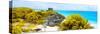 ¡Viva Mexico! Panoramic Collection - Caribbean Coastline in Tulum VIII-Philippe Hugonnard-Stretched Canvas