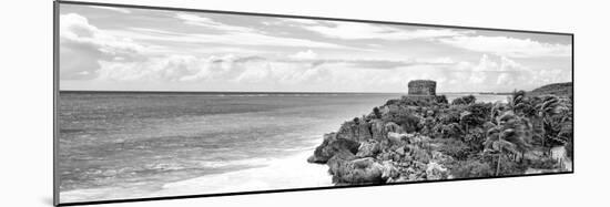 ¡Viva Mexico! Panoramic Collection - Caribbean Coastline in Tulum X-Philippe Hugonnard-Mounted Photographic Print