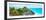 ¡Viva Mexico! Panoramic Collection - Caribbean Coastline in Tulum XII-Philippe Hugonnard-Framed Photographic Print