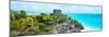 ¡Viva Mexico! Panoramic Collection - Caribbean Coastline in Tulum XII-Philippe Hugonnard-Mounted Photographic Print