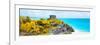 ¡Viva Mexico! Panoramic Collection - Caribbean Coastline in Tulum XIII-Philippe Hugonnard-Framed Photographic Print