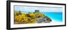 ¡Viva Mexico! Panoramic Collection - Caribbean Coastline in Tulum XIII-Philippe Hugonnard-Framed Photographic Print