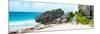 ¡Viva Mexico! Panoramic Collection - Caribbean Coastline in Tulum-Philippe Hugonnard-Mounted Photographic Print