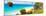 ¡Viva Mexico! Panoramic Collection - Caribbean Coastline - Tulum I-Philippe Hugonnard-Mounted Photographic Print