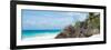 ¡Viva Mexico! Panoramic Collection - Caribbean Coastline - Tulum II-Philippe Hugonnard-Framed Photographic Print