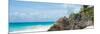 ¡Viva Mexico! Panoramic Collection - Caribbean Coastline - Tulum II-Philippe Hugonnard-Mounted Photographic Print