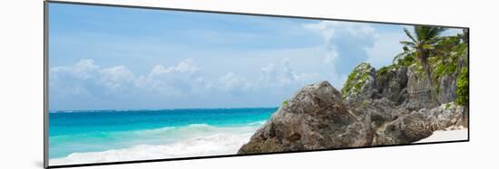 ¡Viva Mexico! Panoramic Collection - Caribbean Coastline - Tulum II-Philippe Hugonnard-Mounted Photographic Print