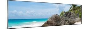 ¡Viva Mexico! Panoramic Collection - Caribbean Coastline - Tulum II-Philippe Hugonnard-Mounted Photographic Print