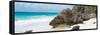 ?Viva Mexico! Panoramic Collection - Caribbean Coastline - Tulum IV-Philippe Hugonnard-Framed Stretched Canvas