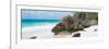 ?Viva Mexico! Panoramic Collection - Caribbean Coastline - Tulum IV-Philippe Hugonnard-Framed Photographic Print