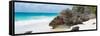 ?Viva Mexico! Panoramic Collection - Caribbean Coastline - Tulum IV-Philippe Hugonnard-Framed Stretched Canvas