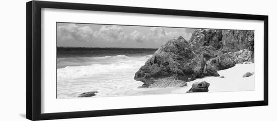 ¡Viva Mexico! Panoramic Collection - Caribbean Coastline - Tulum V-Philippe Hugonnard-Framed Photographic Print