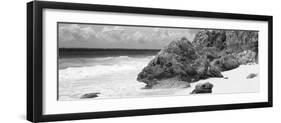 ¡Viva Mexico! Panoramic Collection - Caribbean Coastline - Tulum V-Philippe Hugonnard-Framed Photographic Print
