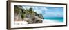 ?Viva Mexico! Panoramic Collection - Caribbean Coastline - Tulum VI-Philippe Hugonnard-Framed Photographic Print