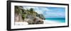 ?Viva Mexico! Panoramic Collection - Caribbean Coastline - Tulum VI-Philippe Hugonnard-Framed Photographic Print