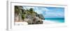 ?Viva Mexico! Panoramic Collection - Caribbean Coastline - Tulum VI-Philippe Hugonnard-Framed Photographic Print