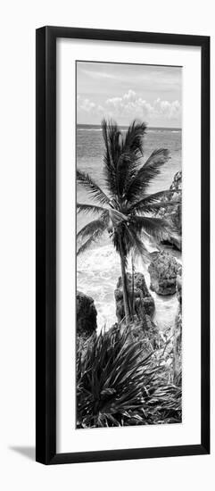 ?Viva Mexico! Panoramic Collection - Caribbean Coastline - Tulum X-Philippe Hugonnard-Framed Premium Photographic Print