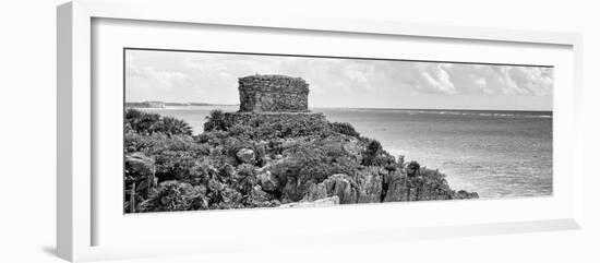 ¡Viva Mexico! Panoramic Collection - Caribbean Coastline - Tulum XI-Philippe Hugonnard-Framed Photographic Print