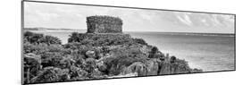¡Viva Mexico! Panoramic Collection - Caribbean Coastline - Tulum XI-Philippe Hugonnard-Mounted Photographic Print