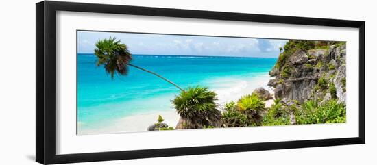 ?Viva Mexico! Panoramic Collection - Caribbean Coastline - Tulum-Philippe Hugonnard-Framed Photographic Print