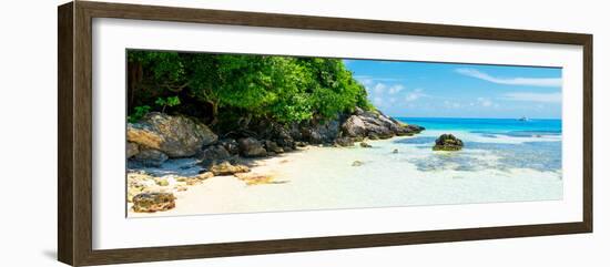 ¡Viva Mexico! Panoramic Collection - Caribbean Coastline V-Philippe Hugonnard-Framed Photographic Print