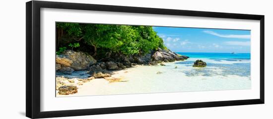 ¡Viva Mexico! Panoramic Collection - Caribbean Coastline V-Philippe Hugonnard-Framed Photographic Print