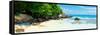 ¡Viva Mexico! Panoramic Collection - Caribbean Coastline V-Philippe Hugonnard-Framed Stretched Canvas