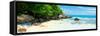 ¡Viva Mexico! Panoramic Collection - Caribbean Coastline V-Philippe Hugonnard-Framed Stretched Canvas