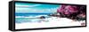 ¡Viva Mexico! Panoramic Collection - Caribbean Coastline VI-Philippe Hugonnard-Framed Stretched Canvas