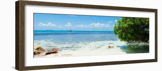 ¡Viva Mexico! Panoramic Collection - Caribbean Coastline-Philippe Hugonnard-Framed Photographic Print