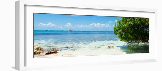 ¡Viva Mexico! Panoramic Collection - Caribbean Coastline-Philippe Hugonnard-Framed Photographic Print