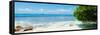 ¡Viva Mexico! Panoramic Collection - Caribbean Coastline-Philippe Hugonnard-Framed Stretched Canvas