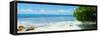 ¡Viva Mexico! Panoramic Collection - Caribbean Coastline-Philippe Hugonnard-Framed Stretched Canvas