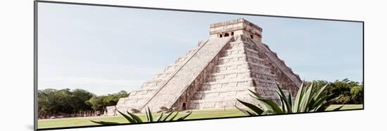 ¡Viva Mexico! Panoramic Collection - Chichen Itza Pyramid III-Philippe Hugonnard-Mounted Photographic Print