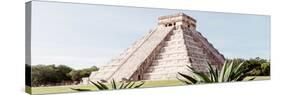 ¡Viva Mexico! Panoramic Collection - Chichen Itza Pyramid III-Philippe Hugonnard-Stretched Canvas