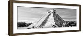 ¡Viva Mexico! Panoramic Collection - Chichen Itza Pyramid IV-Philippe Hugonnard-Framed Photographic Print