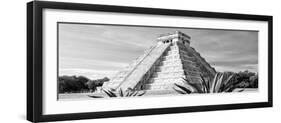 ¡Viva Mexico! Panoramic Collection - Chichen Itza Pyramid IV-Philippe Hugonnard-Framed Photographic Print