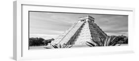 ¡Viva Mexico! Panoramic Collection - Chichen Itza Pyramid IV-Philippe Hugonnard-Framed Photographic Print