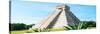 ¡Viva Mexico! Panoramic Collection - Chichen Itza Pyramid-Philippe Hugonnard-Stretched Canvas