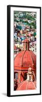 ¡Viva Mexico! Panoramic Collection - Church Domes Guanajuato-Philippe Hugonnard-Framed Photographic Print