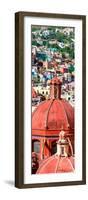 ¡Viva Mexico! Panoramic Collection - Church Domes Guanajuato-Philippe Hugonnard-Framed Photographic Print