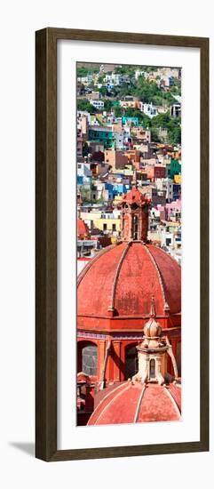 ¡Viva Mexico! Panoramic Collection - Church Domes Guanajuato-Philippe Hugonnard-Framed Photographic Print