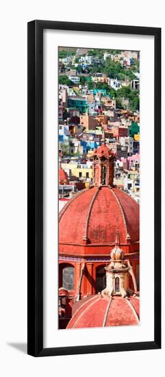 ¡Viva Mexico! Panoramic Collection - Church Domes Guanajuato-Philippe Hugonnard-Framed Photographic Print