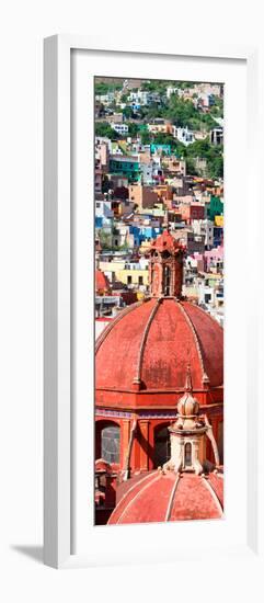 ¡Viva Mexico! Panoramic Collection - Church Domes Guanajuato-Philippe Hugonnard-Framed Photographic Print