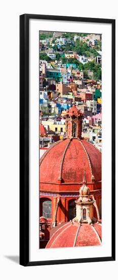 ¡Viva Mexico! Panoramic Collection - Church Domes Guanajuato-Philippe Hugonnard-Framed Premium Photographic Print