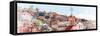 ¡Viva Mexico! Panoramic Collection - City of Colors Guanajuato II-Philippe Hugonnard-Framed Stretched Canvas
