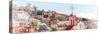 ¡Viva Mexico! Panoramic Collection - City of Colors Guanajuato II-Philippe Hugonnard-Stretched Canvas