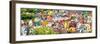 ¡Viva Mexico! Panoramic Collection - City of Colors Guanajuato III-Philippe Hugonnard-Framed Photographic Print